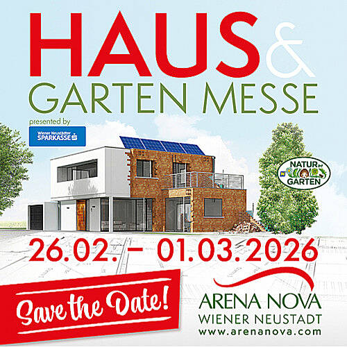 Haus und Garten Messe, 26.02. - 01.03.2026